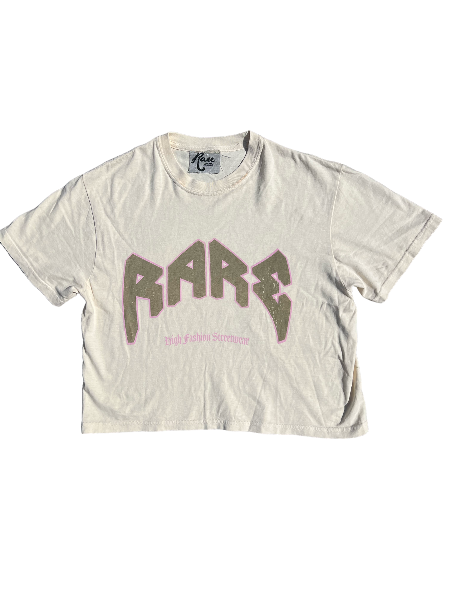 "INFFE" CROPPED TEE (WOMEN)